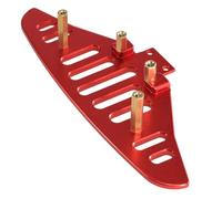 GTFRUQAS RC Car Accessories For MJX For Hyper GO 14301 14302 14303 1/14 Metal Front Bumper Is Suitable RC Car Vulnerable Parts Metal Upgrade Parts(Red)