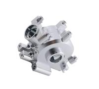 GTFRUQAS RC Car Center Gearbox Compatible With Losi For Baja For Rock For Rey Metal Front Gear Box Gearbox Housing 1/10 RC Car Upgrade Parts Replacement Accessories