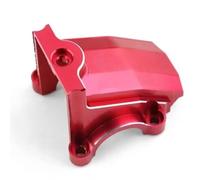 GTFRUQAS RC Car Center Gearbox For Traxxas For X-Maxx 6S 8S 1/5 Metal Front Rear Differential Cover Gearbox Cover RC Monster Truck Upgrade Parts(Red)