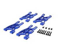 GTFRUQAS RC Cars Spare Parts Compatible With Arrma For Infraction For MEGA For Vendetta 4X4 3S For BLX 1/8 RC Car Parts 4X4 Metal Front And Rear Suspension Arm Blue