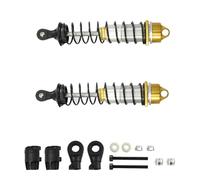 GTFRUQAS RC Dampers Models For Arrma Ara330623 For Mojave Exb For Outcast For Notorious For Typhon For Talion 1/7 1/8 Front Shock Absorber Car Jump Parts(Yellow)