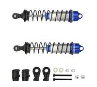 GTFRUQAS RC Dampers Models For Arrma Ara330623 For Mojave Exb For Outcast For Notorious For Typhon For Talion 1/7 1/8 Front Shock Absorber Car Jump Parts(Blue)