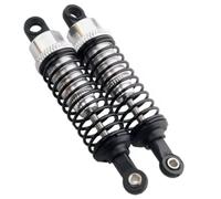 GTFRUQAS RC Dampers Models For Hsp Hip For Losi Hop-up 1/16 70mm Aluminum Alloy Hydraulic Adjustable Shock Absorber Remote Control Car Toy Off-Road Vehicle(White)