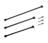 GTFRUQAS RC Differential Cup For Arrma For Kraton For Outcast 8s 4wd For Blx 1/5 Rc Car Ara310926 Steel Front Rear Cvd Driveshaft With Diff Cup Output Cup182mm(Black,Driveshaft)