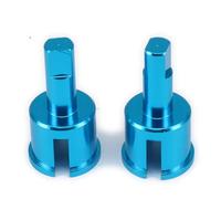 GTFRUQAS RC Differential Cup For Maverick For Hobby For Himoto E18 M613 23618 1/18 Aluminum For Universal Joint Cup Truck For Buggy On-Road Model Car Upgraded Parts(Blue)