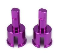 GTFRUQAS RC Differential Cup For Maverick For Hobby For Himoto E18 M613 23618 1/18 Aluminum For Universal Joint Cup Truck For Buggy On-Road Model Car Upgraded Parts(Purple)
