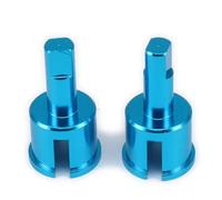 GTFRUQAS RC Differential Cup For Maverick For Hobby Model For Himoto E18 1/18 Rc Car Truck For Buggy On-Road Upgraded Parts Aluminum For Universal Joint Cup M613 23618(Blue)