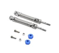 GTFRUQAS RC Drive Shaft For Traxxas For Slash 2WD For VXL 4X4 For Rustler For Hoss For Stampede 9052X 1/10 RC Car Upgrade Parts Stainless Steel Rear Drive Shaft CVD