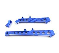 GTFRUQAS RC Models For Arrma For Limitless V1 V2 For Infraction 6S For BLX 1/7 RC Car Upgrades Parts Accessories Metal Front And Rear Chassis Brace(Blue)