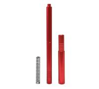 GTFRUQAS RC Models For Arrma For Senton BIG For ROCK 1/10 For Typhon For Infraction For Vendetta 1/8 RC Car Upgrade Metal Center Drive Shaft AR310884(Red)