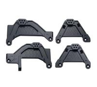GTFRUQAS RC Models For Axial SCX6 AXI05000 For Wrangler AXI05001 Trail Honcho 1/6 RC Car Model Aluminum Front Rear Shock Towers Mount Bracket