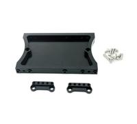GTFRUQAS RC Models For MN D90 D91 D96 D99 MN90 For MN99S 1/12 For WPL 1/16 Metal Steering Servo Fixed Mount Bracket Beam RC Car Upgrade Accessories(Black,Rear)