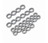 GTFRUQAS RC Models For MN For MN128 MN86 G500 1/12 Metal Front And Rear Axle Accessories Full Vehicle Bearings RC Car Parts Model Upgrade(Size7)