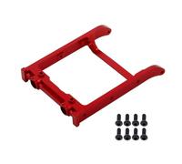 GTFRUQAS RC Models For MN G500 MN86 MN86S MN86K MN86KS 1/12 Aluminum Alloy Front Bumper Mount Crossmember RC Crawler Car Updrade Parts(Red)