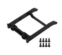 GTFRUQAS RC Models For MN G500 MN86 MN86S MN86K MN86KS 1/12 RC Crawler Car Updrade Parts Aluminum Alloy Front Bumper Mount Crossmember Model(Black)