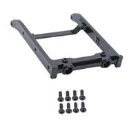 GTFRUQAS RC Models For MN86 4WD MN86KS 1/12 Front Bumper With Screws Replaces Parts Accessory DIY Accessories RC Vehicles Car Modified Replace(Black)