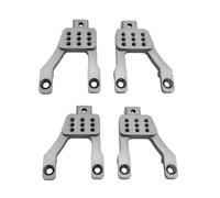 GTFRUQAS RC Models For MNG500 MN86 MN86S MN86K MN86KS 1/12 4PCS Metal Front Rear Shock Towers Mount RC Crawler Car Upgrade Parts Modified Replace(Gray)