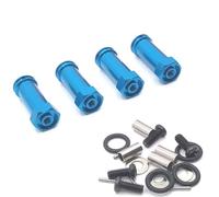 GTFRUQAS RC Models For WLtoys 12423 12427 12429 12428 FY Remote Control Car Accessories RC Metal Upgraded 12mm Extended Combiner Parts Set(Blue)