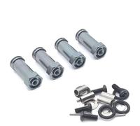 GTFRUQAS RC Models For WLtoys 12423 12427 12429 12428 FY Remote Control Car Accessories RC Metal Upgraded 12mm Extended Combiner Parts Set(Gray)