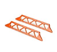 GTFRUQAS RC Models For X-Maxx For Traxxas XMaxx 6S 77076-4 8S 77086-4 Enron 1/5 2Pcs Aluminum Alloy 7723 Side Trail Nerf Bars For RC Crawler Car(Orange)
