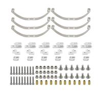 GTFRUQAS RC Models Spare Parts Compatible With MN For WPL B36 B16 Q60 Q63 Q75 For Feiyu 1/16 RC Model Car 1 Set For Leaf For Spring Damping Suspension Accessories