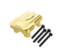 GTFRUQAS RC Models Spare Parts Compatible With Traxxas For TRX4M For Defender For Bronco 1/18 RC Crawler Car Upgrade Parts Brass Front Rear Gearbox Case Axle Cover 9738