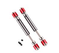 GTFRUQAS RC Repairs Components For Axial For SCX10 D90 1/10 2pcs Metal Drive Shaft Drive Axle RC For Rock Crawler Car Upgrade Modification Parts