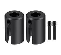 GTFRUQAS RC Repairs Components For E-Revo 2.0 1/10 Monster Truck 2Pcs Steel Front/Rear Diff Drive Cup RC Car Upgrade Decorate Parts