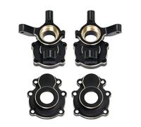 GTFRUQAS RC Repairs Components For FMS FCX10 K5 1/10 Brass Black Gold Front Steering Cup Replacement RC Upgrade Modification Repair Parts