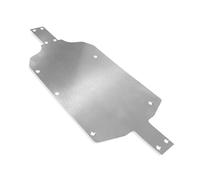 GTFRUQAS RC Repairs Components For MJX For Hyper Go 14209 14210 H14BM 1/14 Stainless Skid Plate Chassis RC Car Upgrade Modification Part
