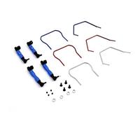 GTFRUQAS RC Repairs Components For Traxxas For Slash For Stampede For Rustler For Rally 4X4 Front And Rear Sway Bar Kit SLF311 RC Car Upgrade Parts