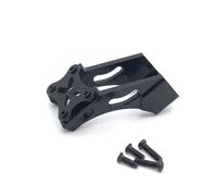 GTFRUQAS RC Repairs Components For Wltoys 144001 144010 124007 124017 124019 184016 Tail Wing Mount Fixing Bracket RC Car Metal Upgrade Parts Accessories(Black)
