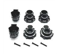 GTFRUQAS Rc Repairs Parts For FS Sharks For Cheetah For Atom Leopard For Thunder For Tank 1/8 Remote Control Car Accessories RC Car Metal Upgrade Rear Bridge Cup(Black)