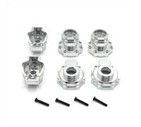 GTFRUQAS Rc Repairs Parts For FS Sharks For Cheetah For Atom Leopard For Thunder For Tank 1/8 Remote Control Car Accessories RC Car Metal Upgrade Rear Bridge Cup(Silver)