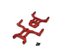 GTFRUQAS Rc Repairs Parts For Wltoys 144018 OP 1/14 Front And Rear Shell Pillars Accessories Metal Upgrade Parts Rc Model Crawler Car Truck For Buggy Truggy(Red)