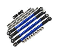 GTFRUQAS Rc Special Connecting Rod For Arrma Big For Rock For Kraton For Notorious For Talion 6S 1/7 1/8 Metal Steering Tie Rod AR330221 AR340071 AR330230 Rc Car Parts Replacement(Blue)