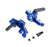 GTFRUQAS RC Steering Cup For Arrma For Kraton For Outcast 1/8 1/10 ARA330792 Aluminum Alloy Front Steering Cups RC Car Parts And Accessories Upgrades And Replacements(Blue)