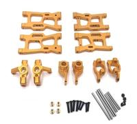 GTFRUQAS RC Swing Arm For WLtoys 144001 1:14 RC Cars Truck Parts For Swing Arms Models Upgrade Accessories(Yellow)