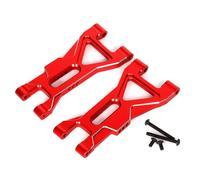 GTFRUQAS Rc Swing Arms For Arrma For Gorgon 4X2 Mega 550 1/10 Aluminum Alloy 7075 Front Lower Suspension Arms RC Car Upgrade Repair Modify Parts(Red)