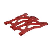 GTFRUQAS Rc Swing Arms For Vrx Octane Vetta Karoo Ftx Outlaw Upg 1/10 2pcs Alloy Aluminum Front Lower Suspension A-Arms Rc Model Car Repair Modify Parts(Red)