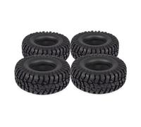 GTFRUQAS RC Tires Compatible With Axial For SCX10 For TRX6 For TRX-4 D90 For Capra 1/10 RC Crawler Car Parts 4PCS Set Rubber 1.9 Wheel Tires 114 * 42mm Tyres