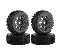 GTFRUQAS RC Tires For Arrma For Typhon For Talion For Traxxas For Redcat For Team 4pcs 120mm 1/8 RC Wheels Tire 17mm Hex Car Off-Road For Buggy Parts