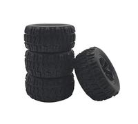 GTFRUQAS RC Toys For Scy 16101 16102 16103 Pro For Mjx For Hyper Go 14210 16210 1/12 1/14 1/16 1/18 4PCS Tires Wheels RC Monster Truck Upgrade(Type A)