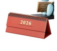 GTFYUDGH Desktop Calendar 2026, Monthly Tear-Off Calendar 2026 Monthly Planner for Appointments, Daily Planner for Homeschooling Office Room Student Dorm Studio Lessons Kitchen Organisation