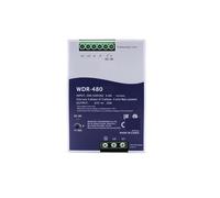 GTGFCSP WDR-480 DIN Rail 480W Switching Power Supply 220V/380V to 24V/48V MW Industrial Control PFC(WDR-480-48)