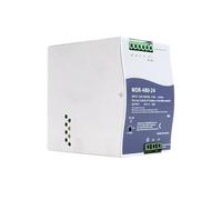 GTGFCSP WDR-480 DIN Rail 480W Switching Power Supply 220V/380V to 24V/48V MW Industrial Control PFC(WDR-480-24)