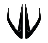 GTGJFJKW Car Spoiler For M&AZDA For MX-5 Miata ND 2016+ Front Bumper Splitter Fog Light Eyebrows Spoiler Trim Tuning Diffuser Body Kits(Glossy Black)