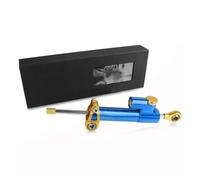 GTGJFJKW For A&prilia For DORSODURO 750 1200 2007 2008 2009 2010 2011 2012-2016 Universal Motorcycle Steering Stabilizer Damper Safety Control Accessories(Blue and Gold)