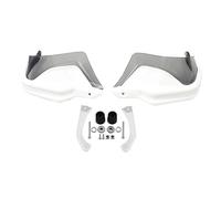 GTGJFJKW For B&MW F800GS F700GS F800 GS F700 GS 2013-2018 2016 2017 Motorcycle Handguards Shield Guards Windshield Hand Wind Protection Accessories(White Grey Set)
