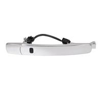 GTGJFJKW for N&issan for X-Trail 2009-2013 for Rogue 2008-2013 with Buttons and Sensing Cables Exterior Door Handle Accessories(Front Right)